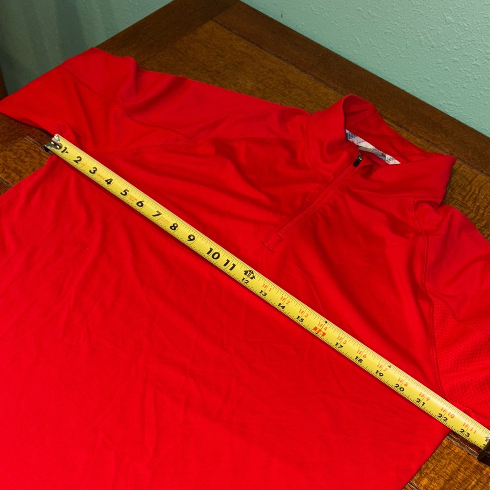 Puma Volition Red Quarter-Zip Pullover. Medium. G… - image 6